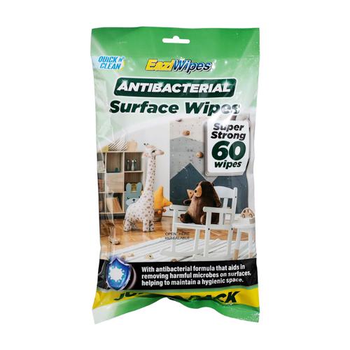Antibacterial Wipes (60 Pack)