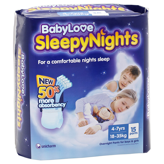 Babylove Sleepynights Pants (4-7 years old)- 15 Pants