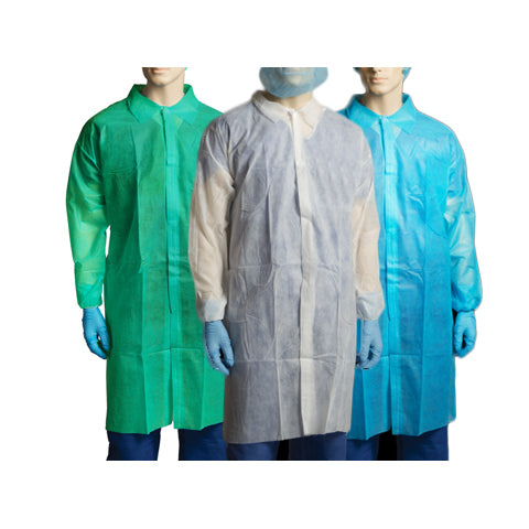 PPE Labcoats - Universal Size - 100pcs/CTN