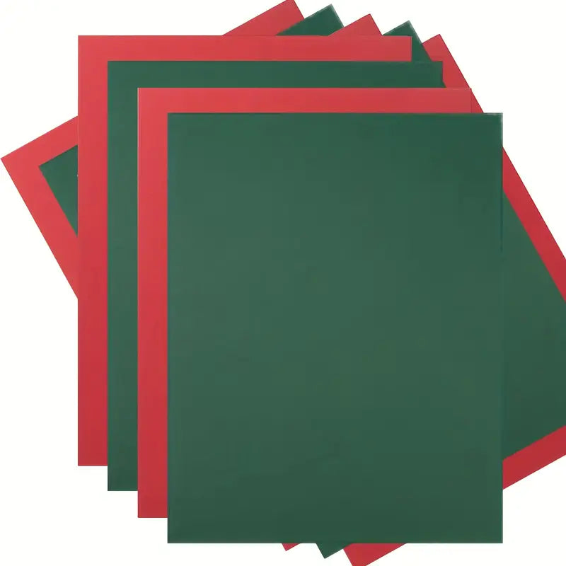 Christmas Cardstock (250gsm) 21.6cm x 28cm- 20 Pack