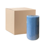 Bulk Buy Roll Wipes - Premium - Blue (1 CTN)