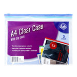Zip Case A4 Clear - 3 Pack