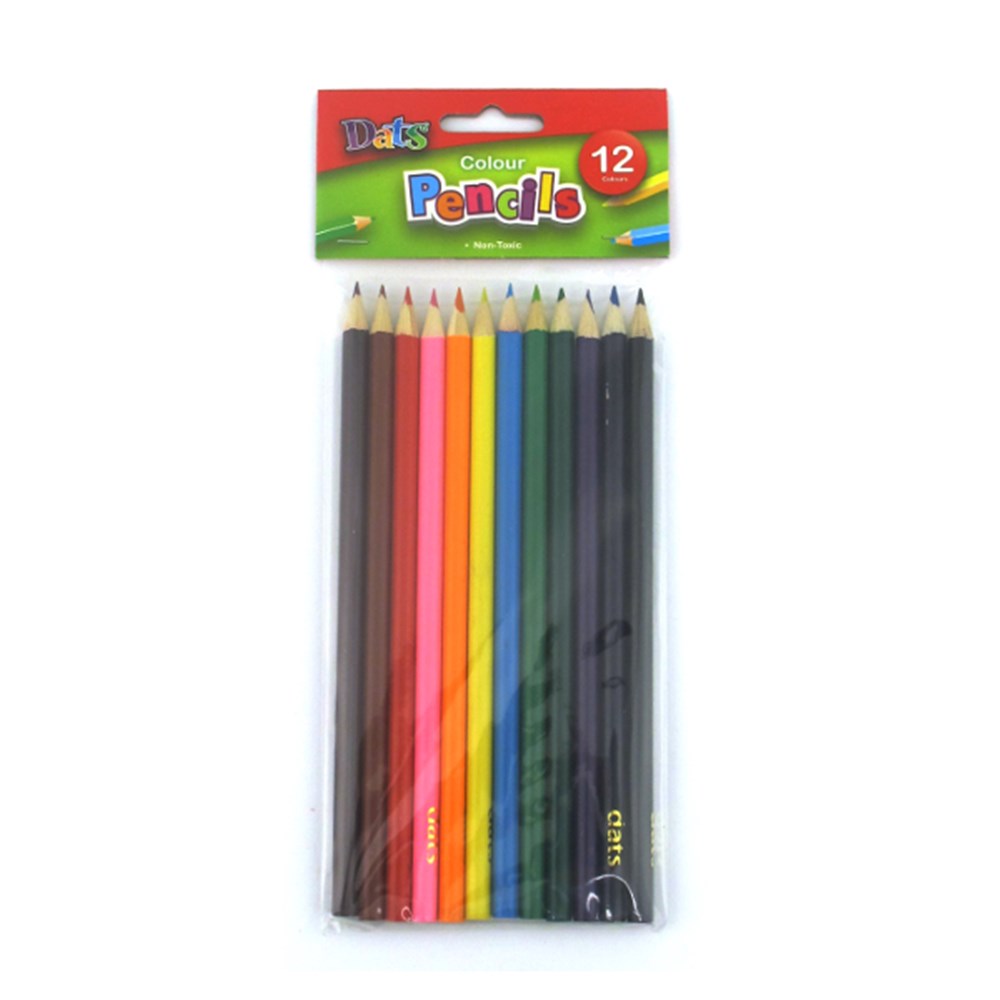Wholesale Coloured Pencils - 12pk.