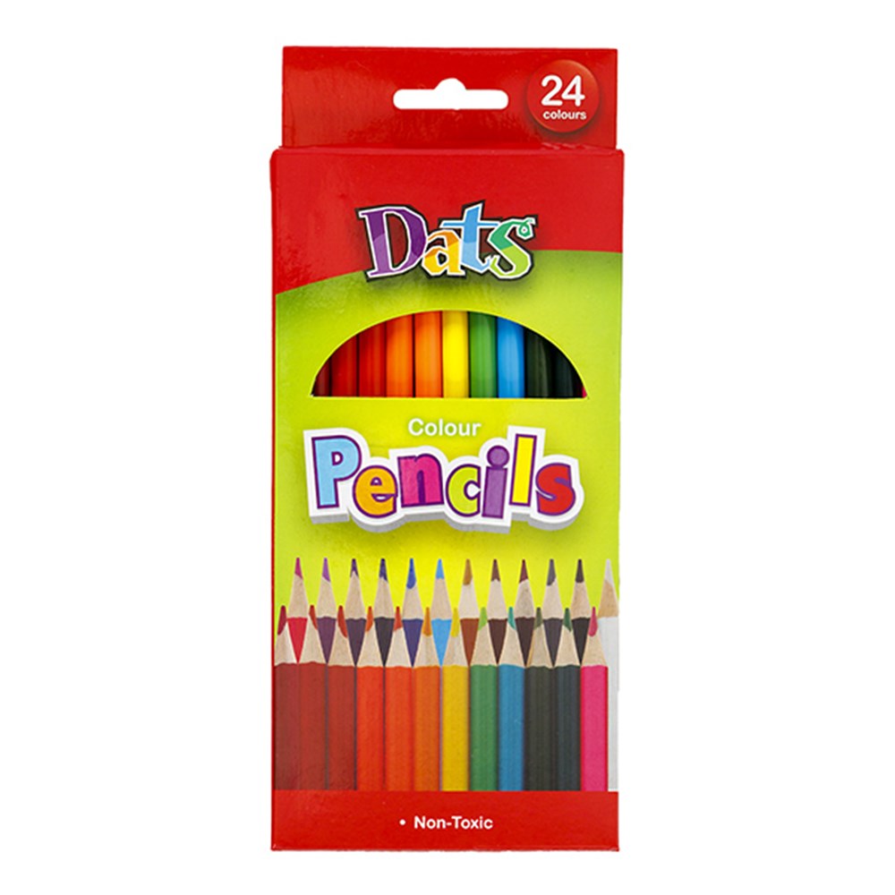 Wholesale Coloured Pencils - 24pk.