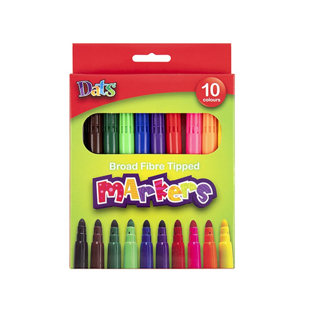 Wholesale Coloured Makers - 10pk.