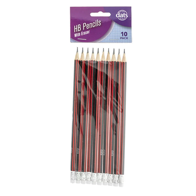 Bulk Buy HB Pencils 10pk