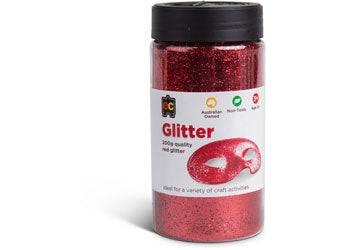 Glitter Jar - 200g - Red