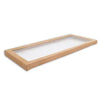 Large - 56.5cm x 25.5cm x 8cm (L x W x H) / Lid - 50 Pack