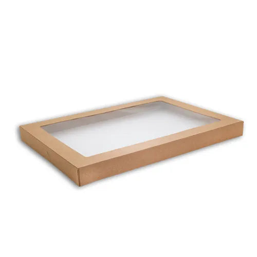 Bulk Buy Kraft Catering Boxes - Medium Lid