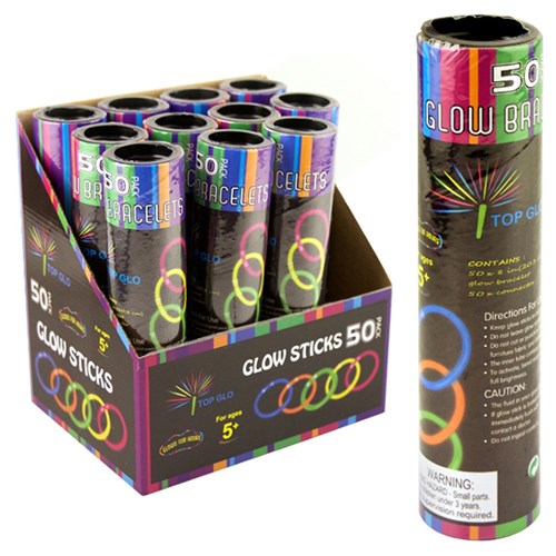 Wholesale Glow Sticks - 50 Pack