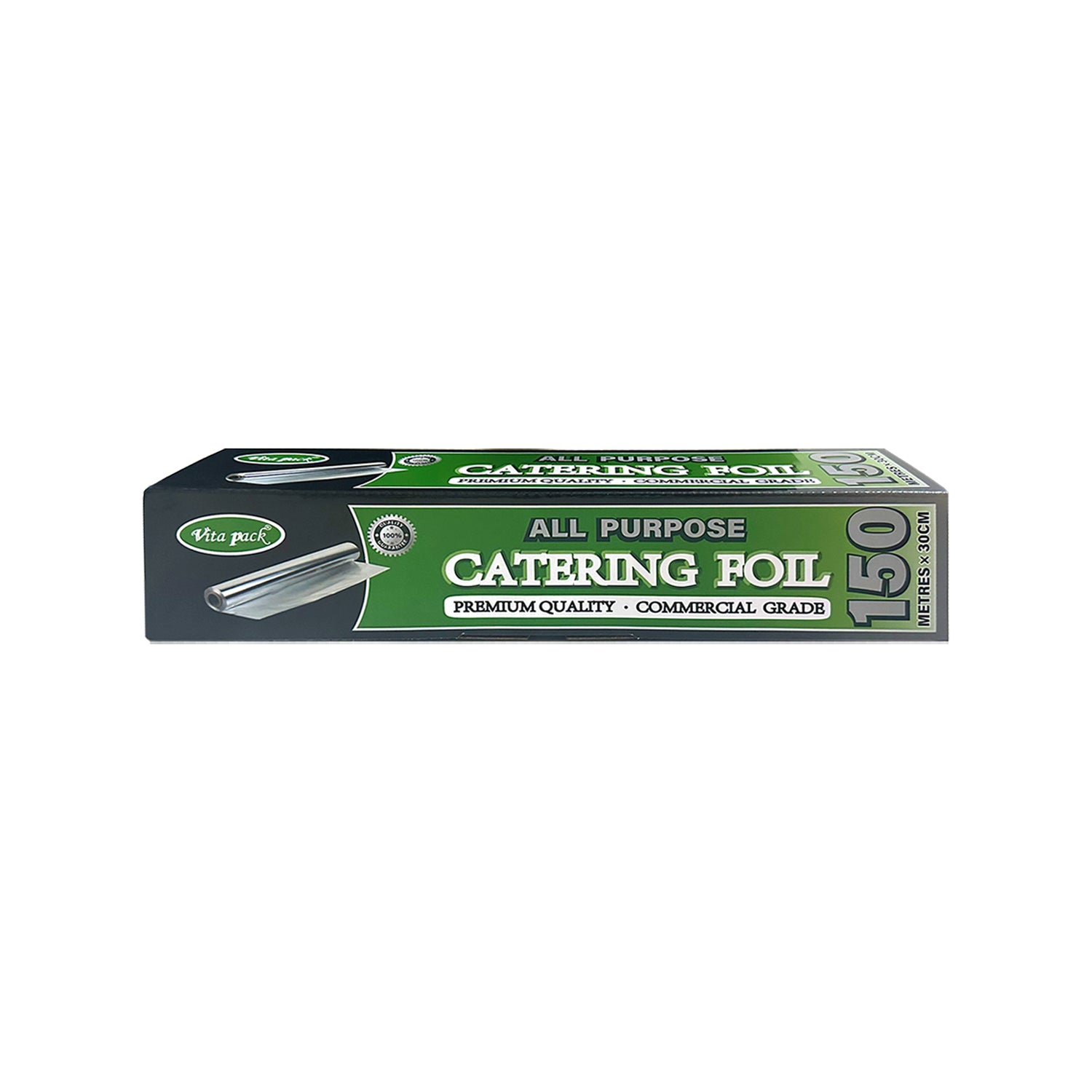 30cm x 150m foil roll for multipurpose use