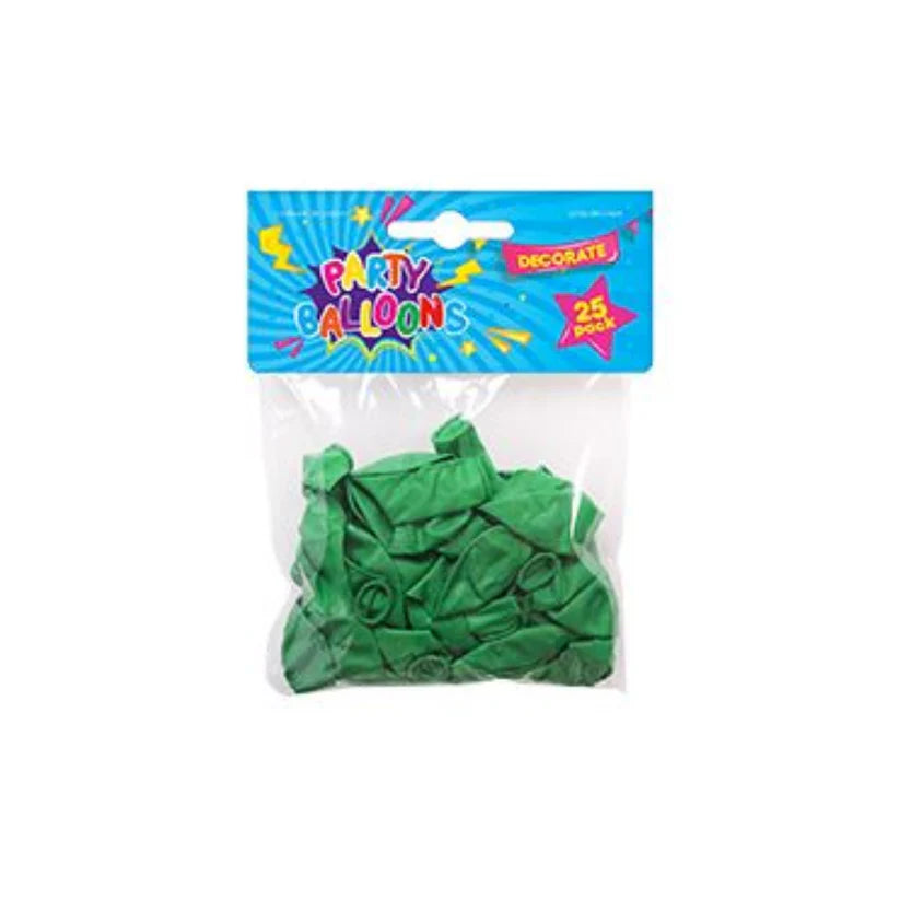 Wholesale Party Balloons - Solid Colours - Green