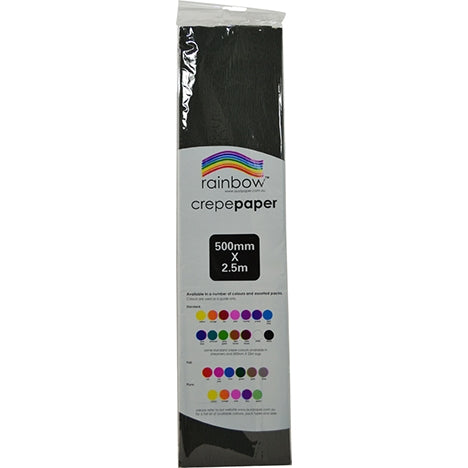 Crepe Paper - 500mm x 2.5m