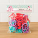 Plastic Cookie Cutters - Alphabet 26pk