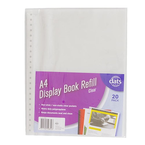 Plastic Sleeves - 20 Pack