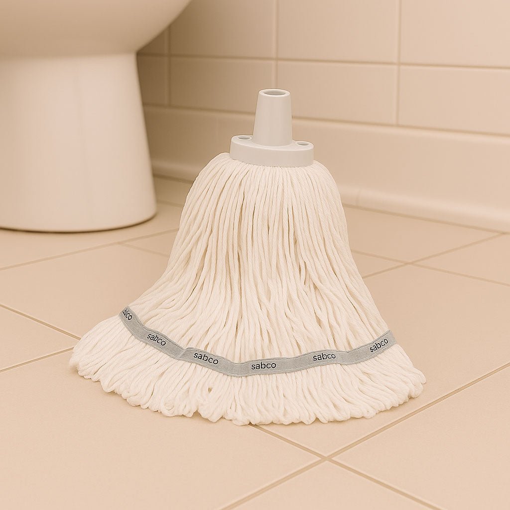 Bulk Buy Sabco Microfibre Round Mop Head - 350g
