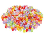 Alphabet Cube Beads - 100g