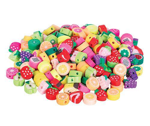 Beads Fruit Shapes - 200 Pack