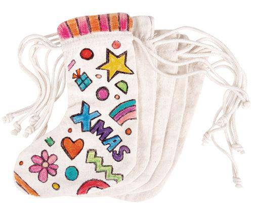 Calico Stocking - 5pk