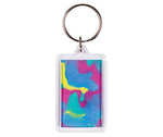 Rectangle Key Ring Tags 10 Pack 3