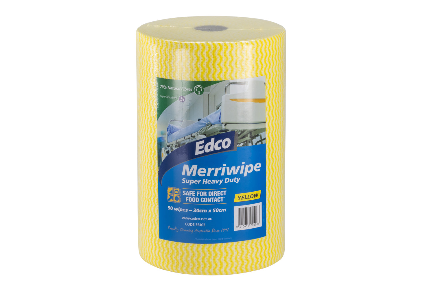 Bulk Buy Roll Wipes - Premium - Yellow (1 Roll)